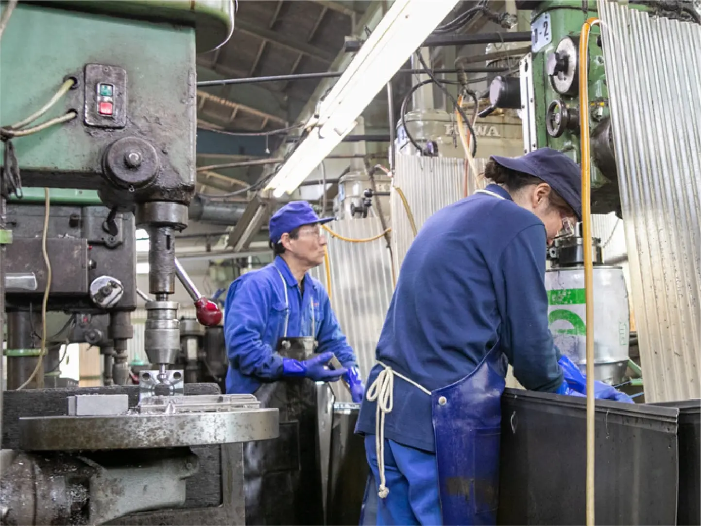 作業現場の様子